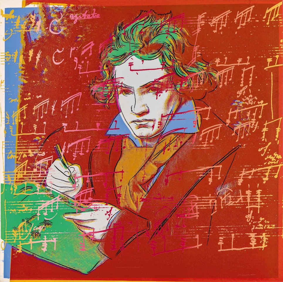 Beethoven. by Andy Warhol