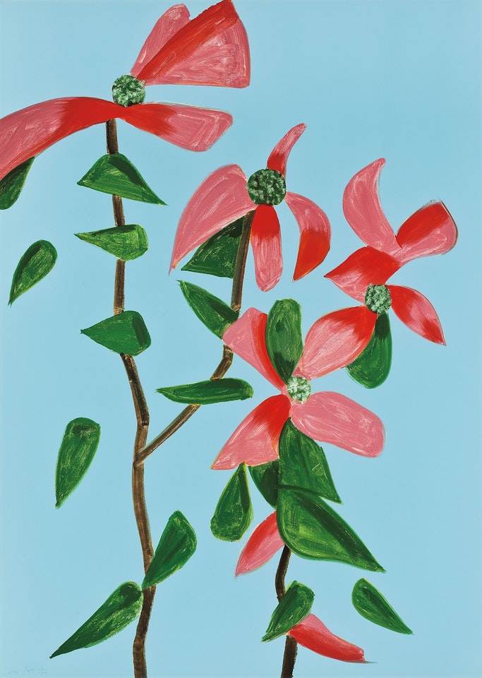 Red Dogwood 2 by Alex Katz
