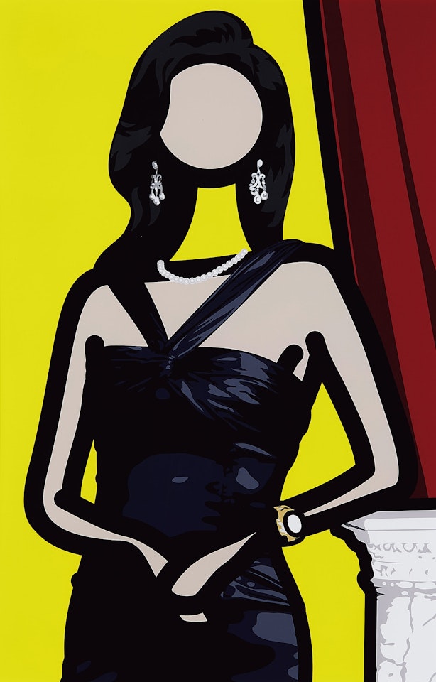 Antonia by Julian Opie