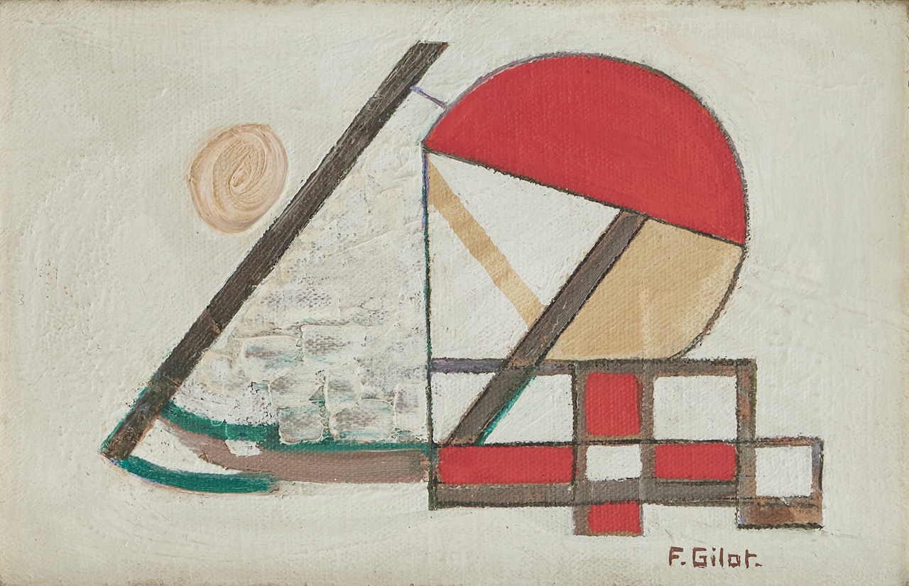 Sea and Land by Françoise Gilot
