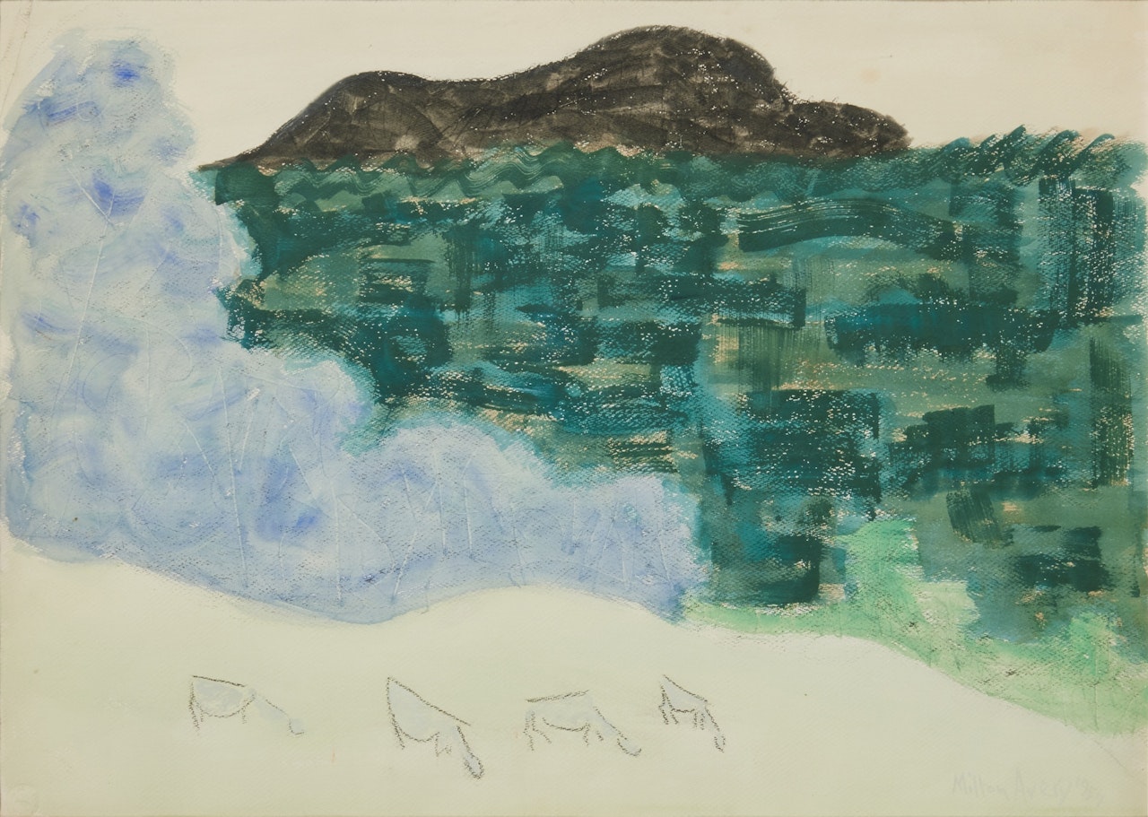 Mountain Meadow by Milton Avery