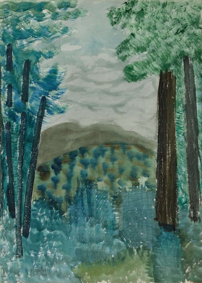Towering Trees by Milton Avery