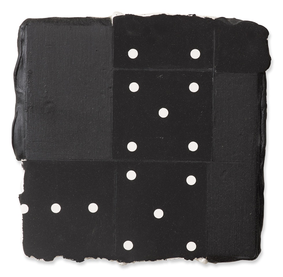 Domino Feb. 6 by Donald Sultan