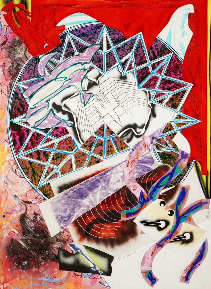 Squid, from The Waves (Axsom 188) by Frank Stella