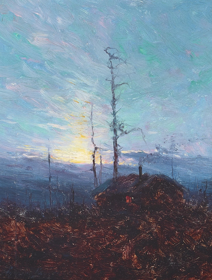 Cabin at Dusk by Sydney Mortimer Laurence