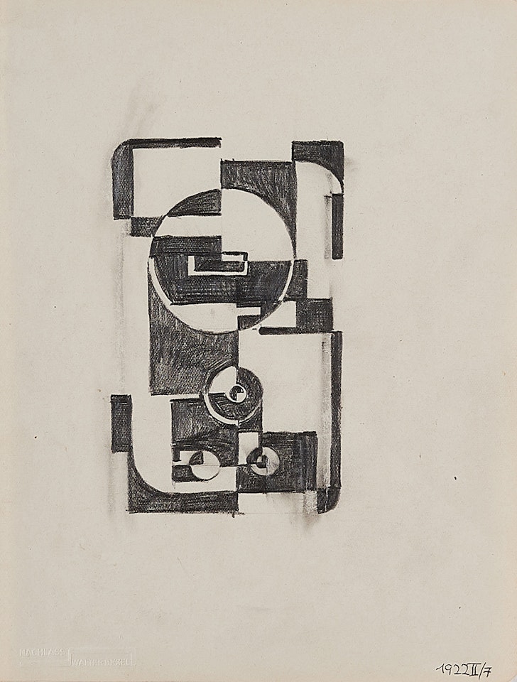 Untitled (The electric meter). by Walter Dexel