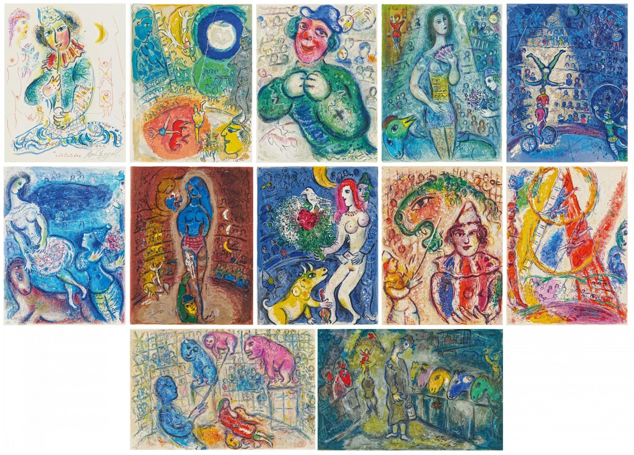 Cirque by Marc Chagall