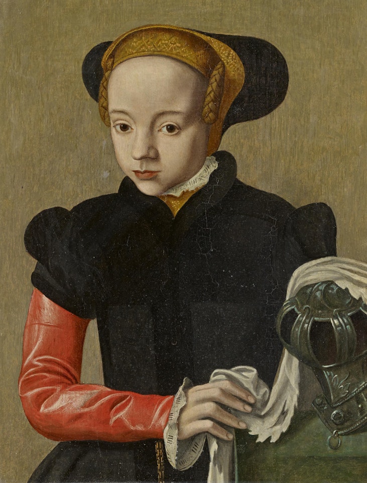 Portait of a Noble Girl by German School