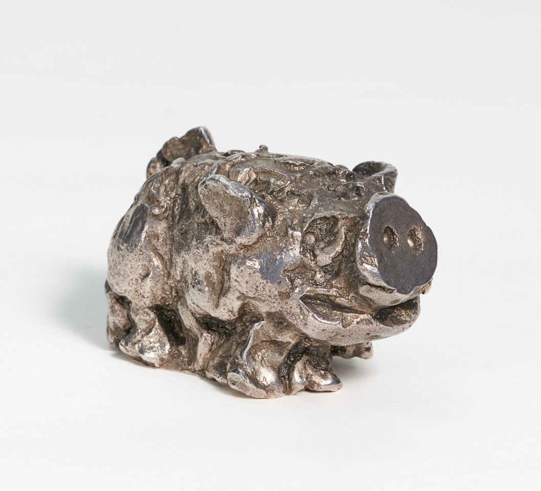 Milleniumschwein. by Alfred Hrdlicka