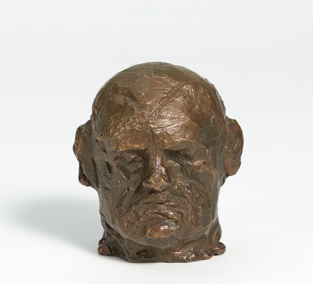 Selbstporträt. by Alfred Hrdlicka