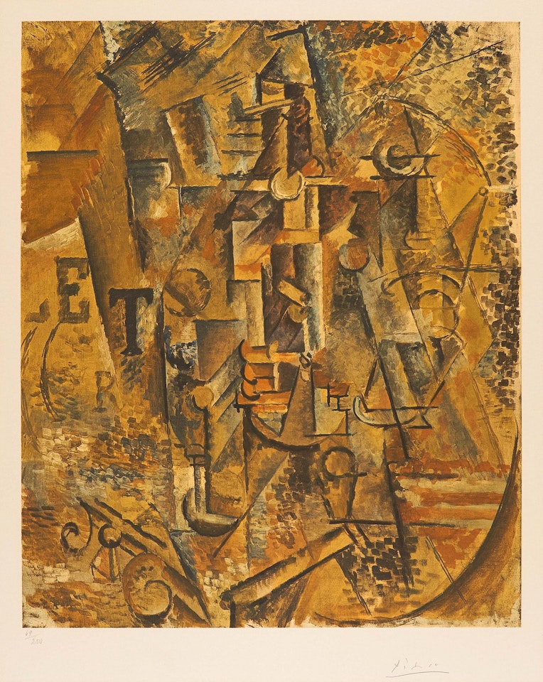 La bouteille de rhum by Pablo Picasso