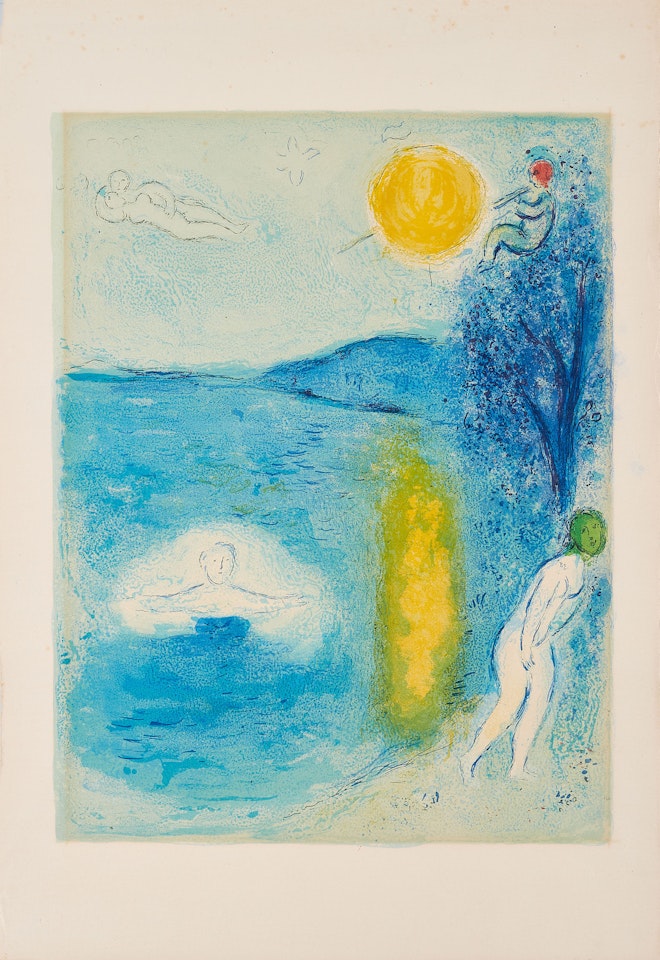 La Saison d"Été (From: Daphnis et Chloé) by Marc Chagall