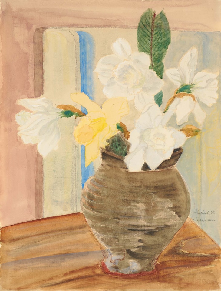 "Daffodils". by Erich Heckel