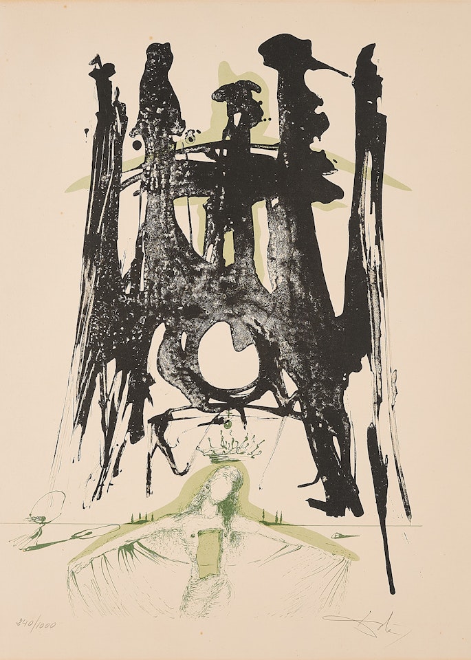 El templo de la Sagrada Familia by Salvador Dali