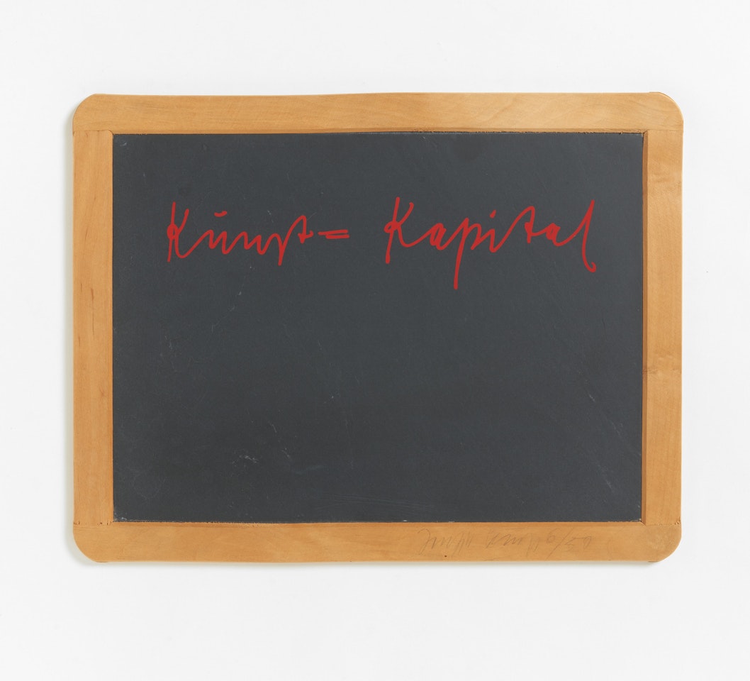 Kunst = Kapital. by Joseph Beuys