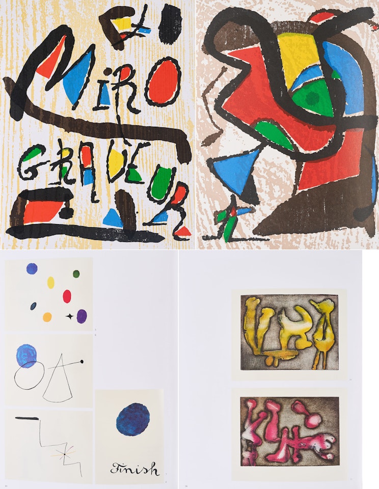 Miró Engraver, Volume I-IV by Joan Miró
