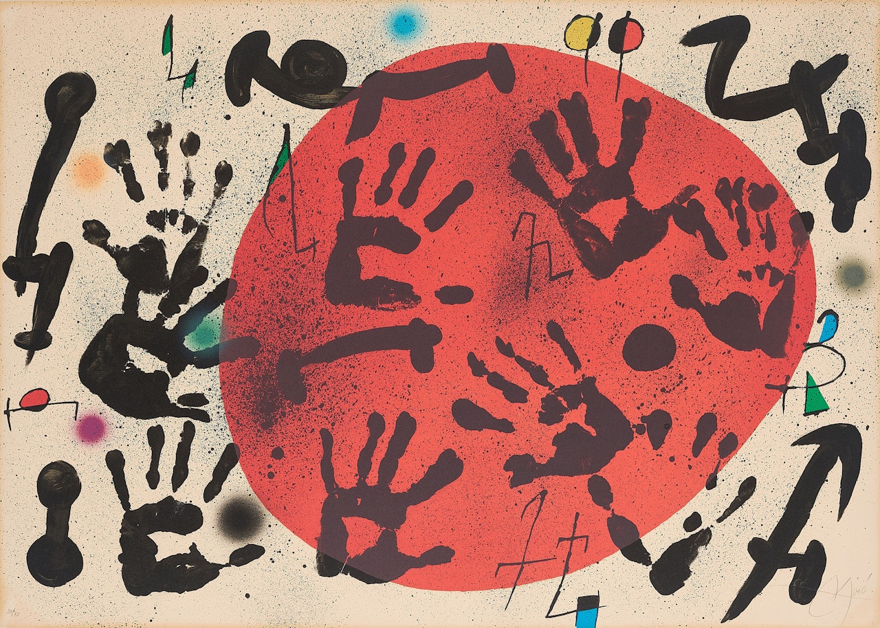 Les Agulles del Pastor. by Joan Miró