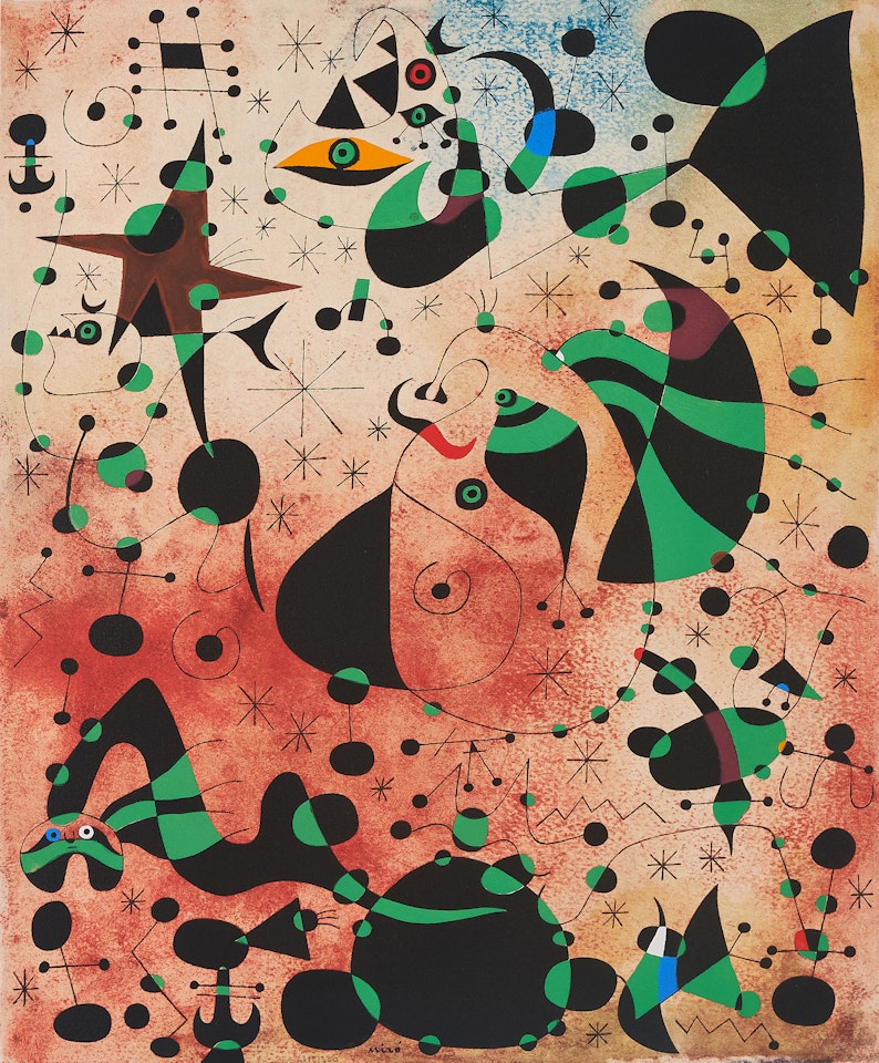 From: Constellations. by Joan Miró
