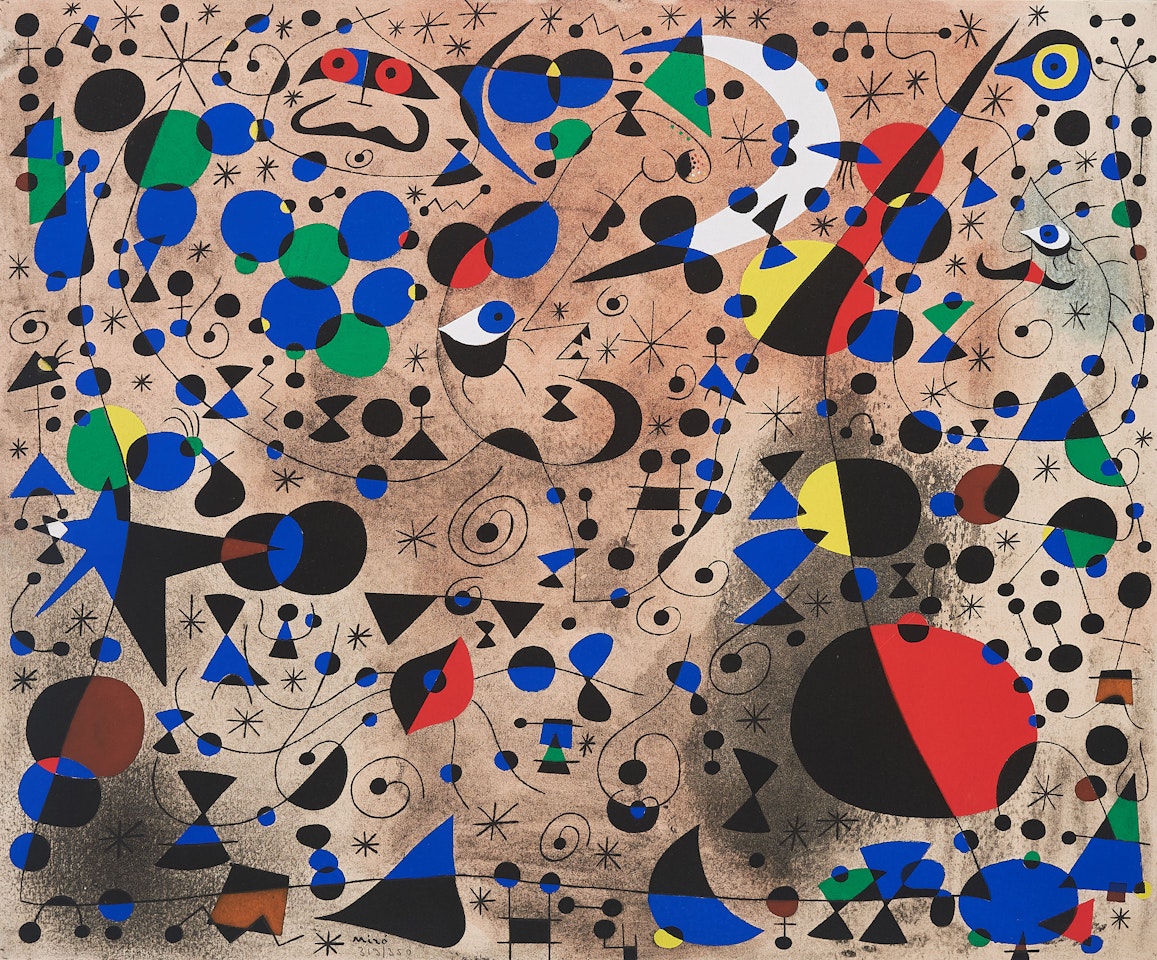 From: Constellations. by Joan Miró