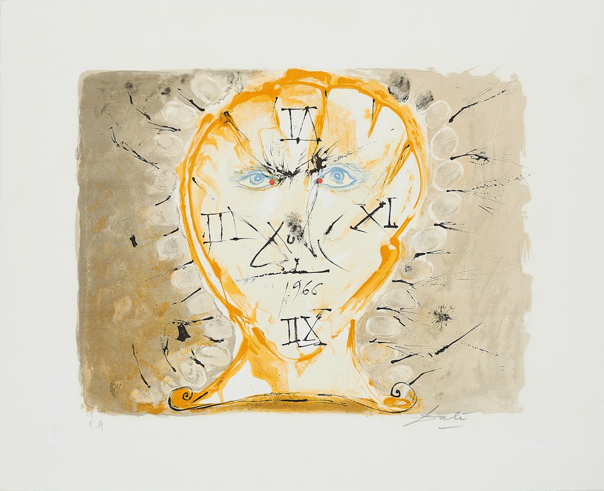 Sundial. by Salvador Dali