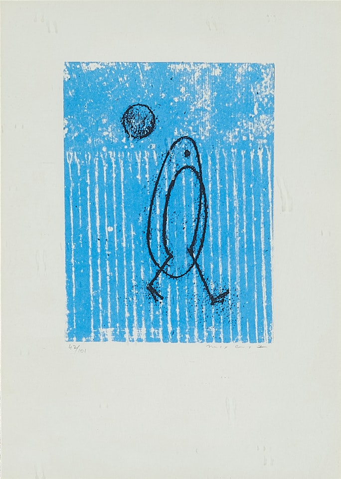 Aus: Patrick Waldberg, Aux petits agneaux. by Max Ernst