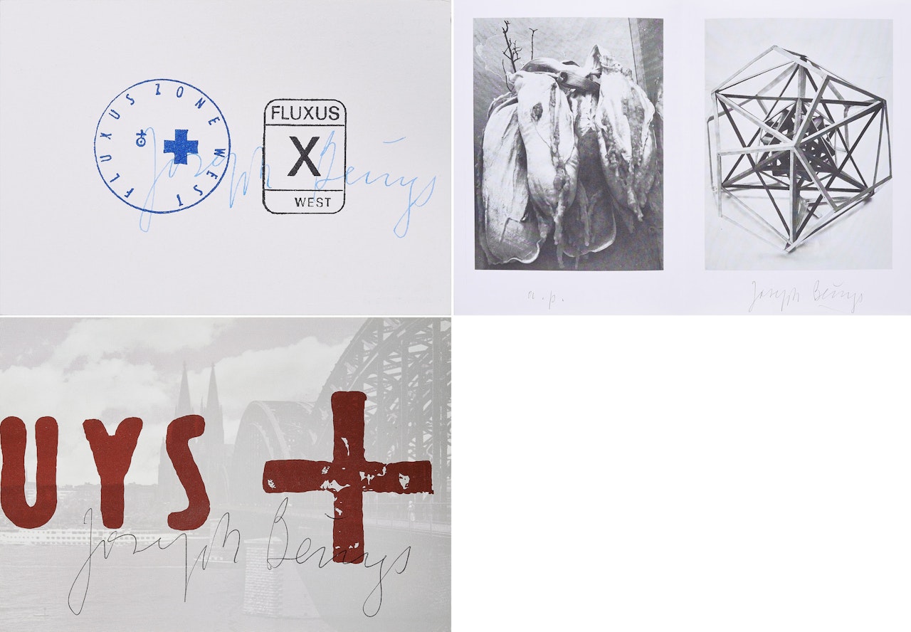 Fluxus Zone West; Aus Rheinische Bienenzeitung by Joseph Beuys