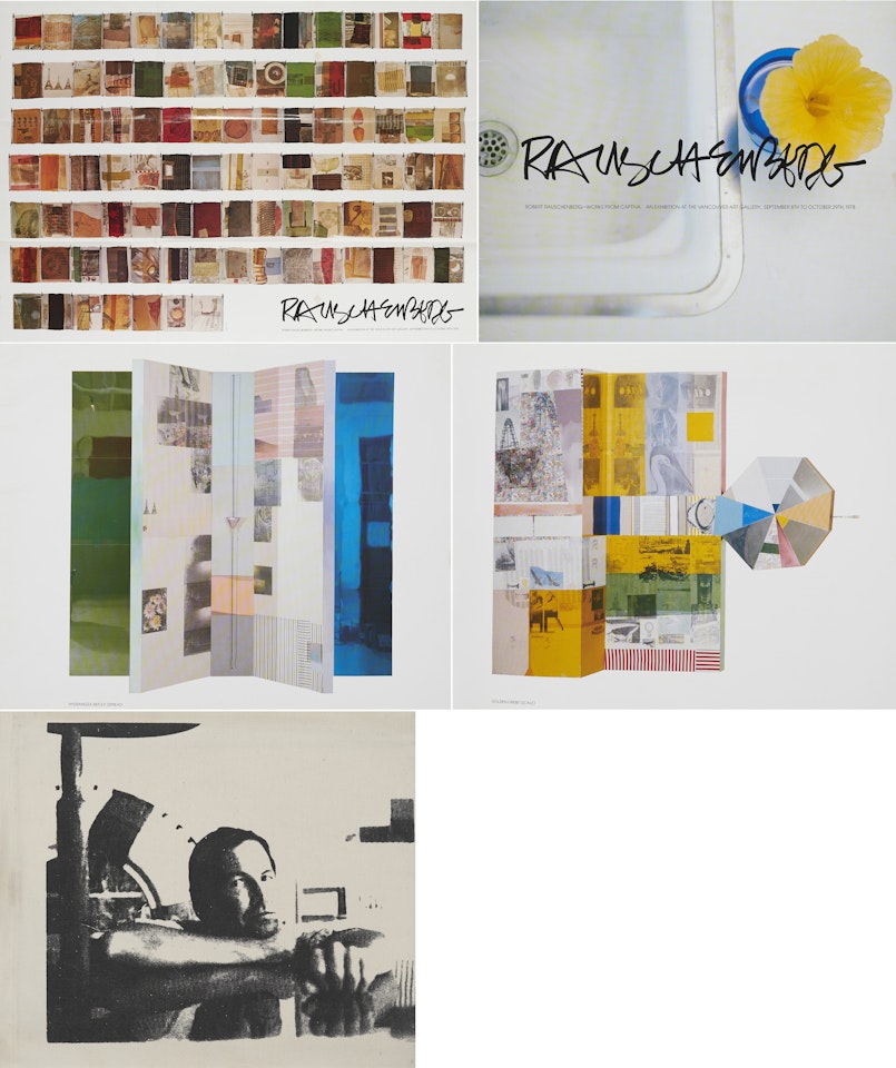 Works from Captiva. by Robert Rauschenberg