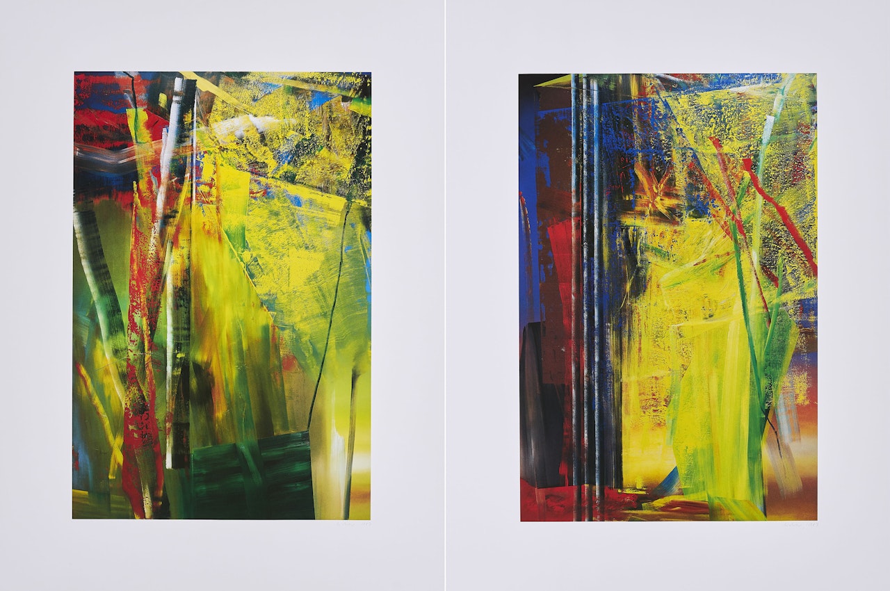 Victoria I and II by Gerhard Richter