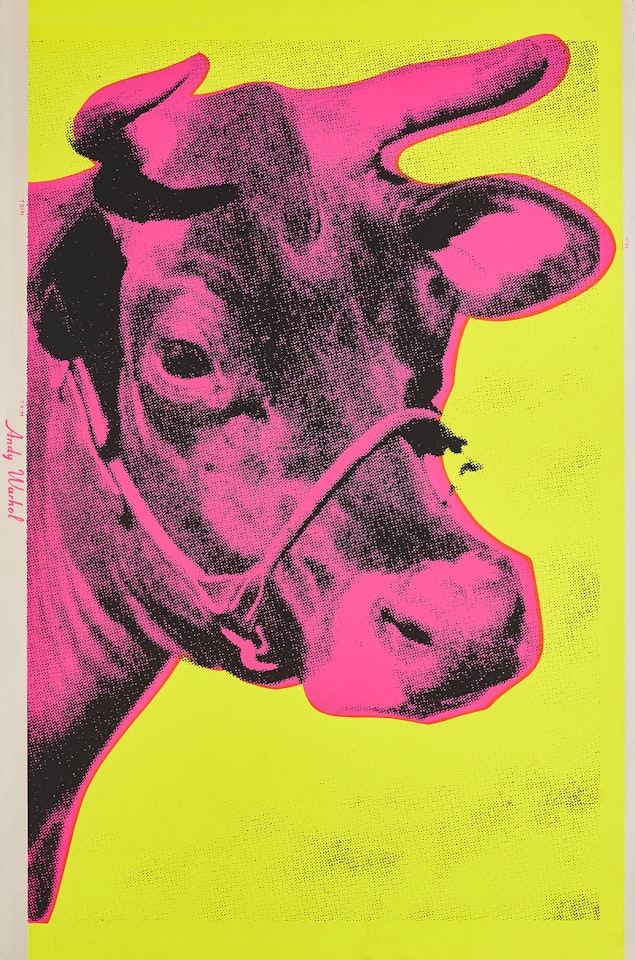 Cow. by Andy Warhol