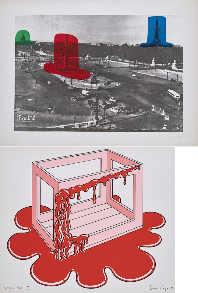Robin Page. Slashed Box; Galerie Legitime by Various Artists
