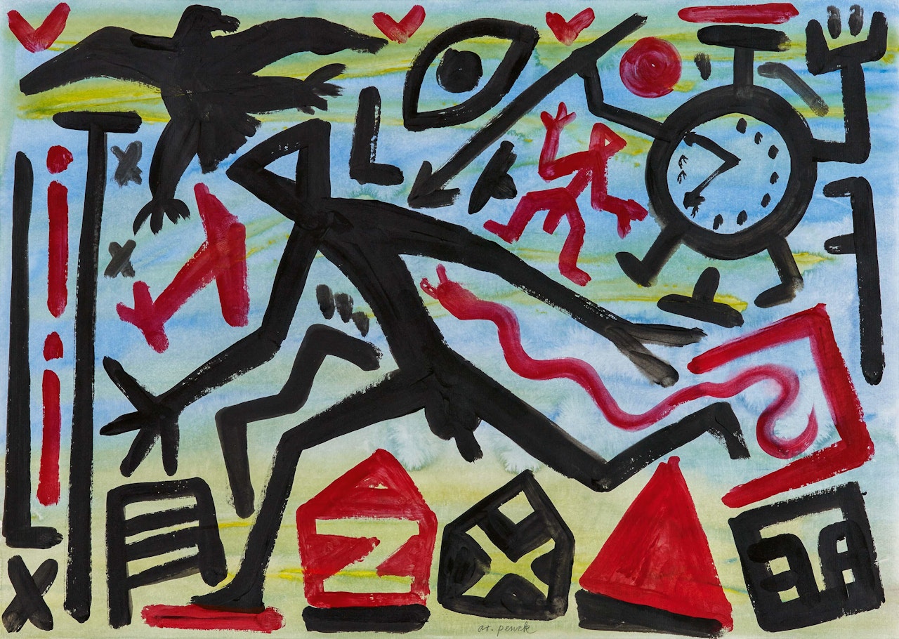 Untitled by A.R. Penck
