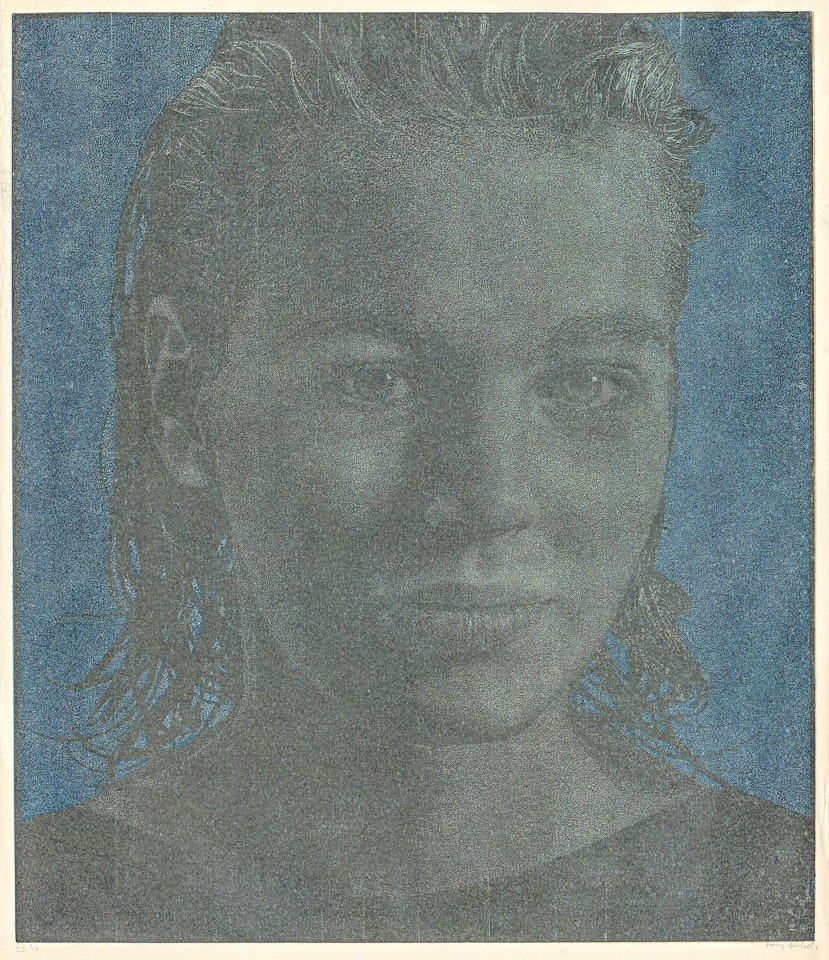 Natascha II. by Franz Gertsch