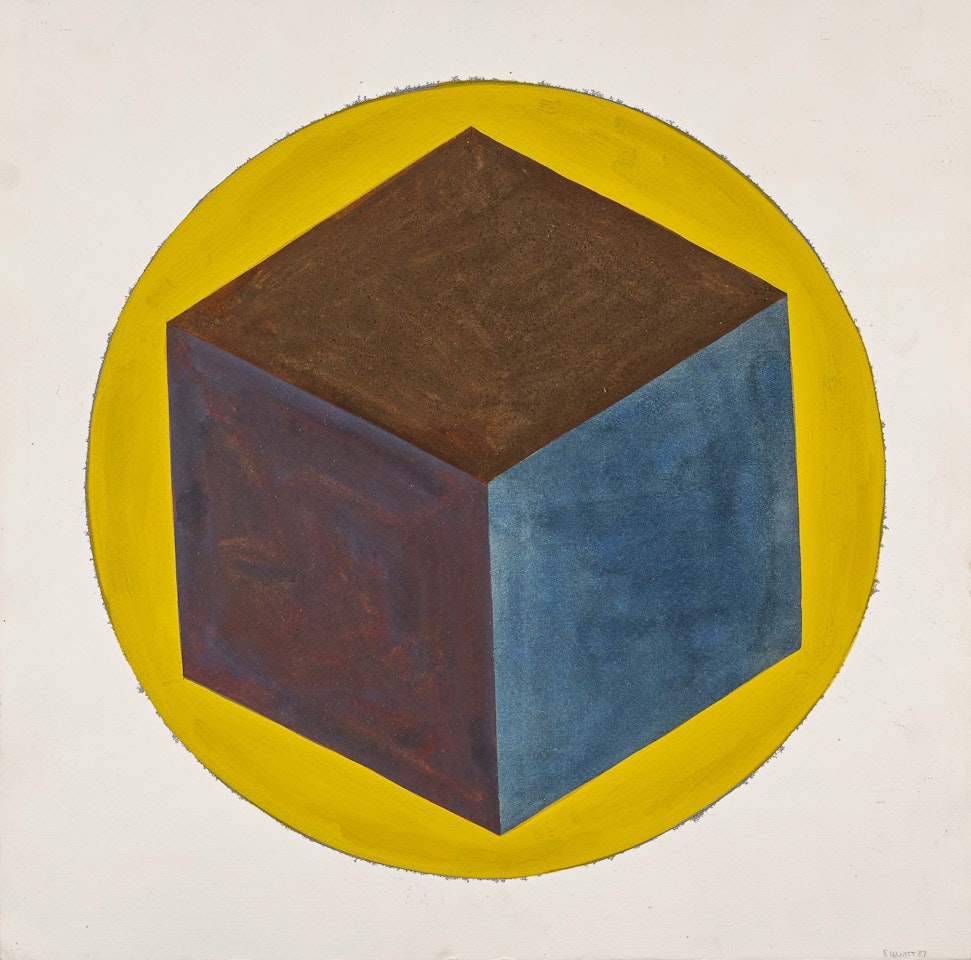 Geometric Shape No. 1. by Sol LeWitt