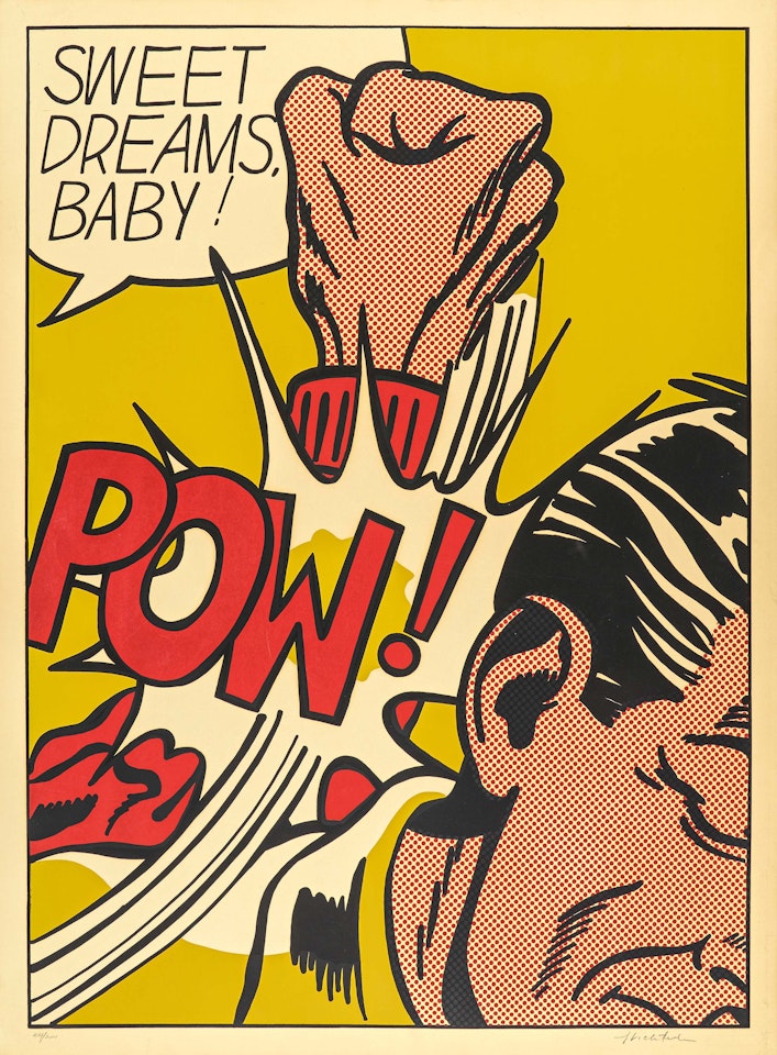Sweet Dreams Baby!. by Roy Lichtenstein
