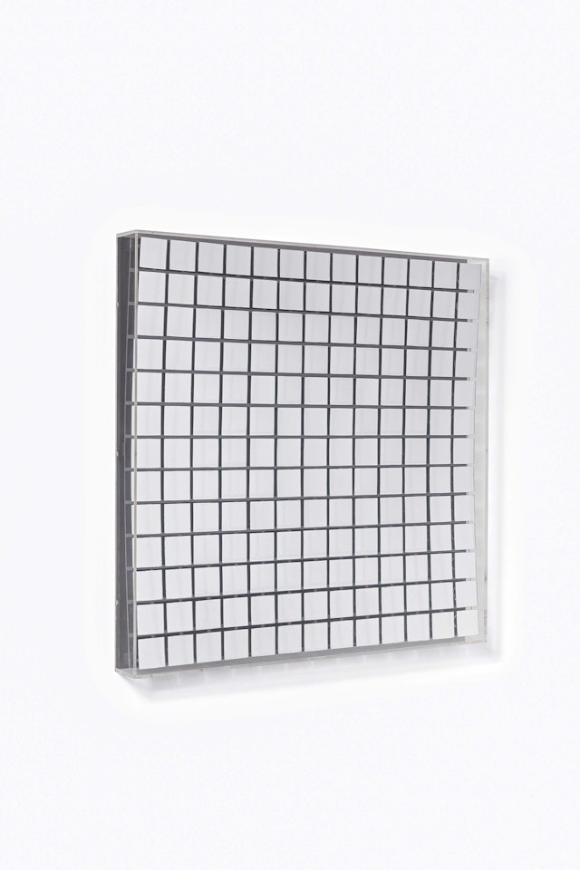 Untitled (Mirror Object). by Adolf Luther