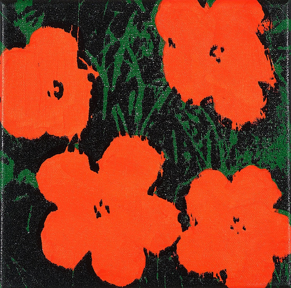 Flowers (Red) by Andy Warhol