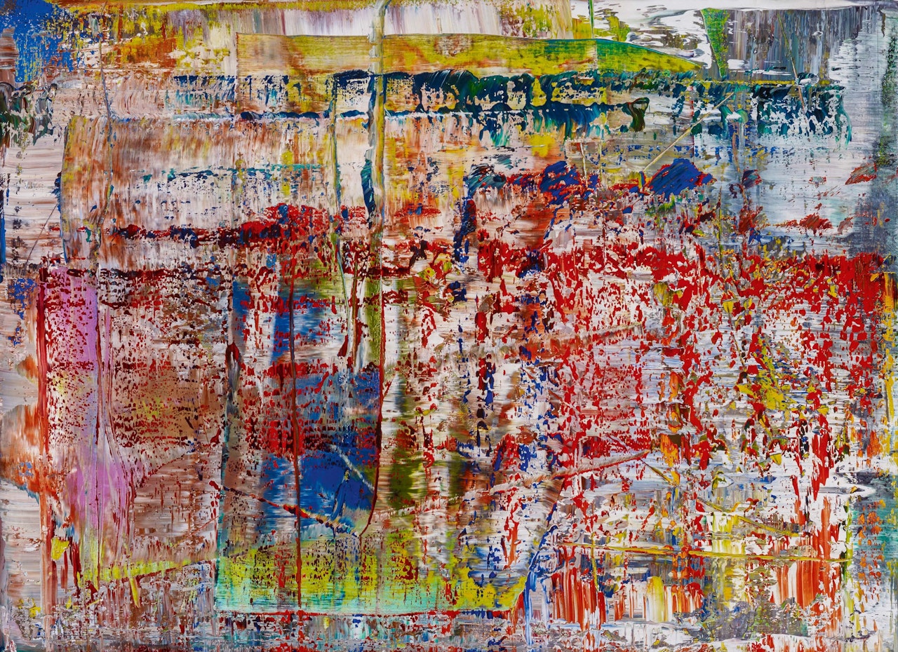 Abstraktes Bild (P1). by Gerhard Richter