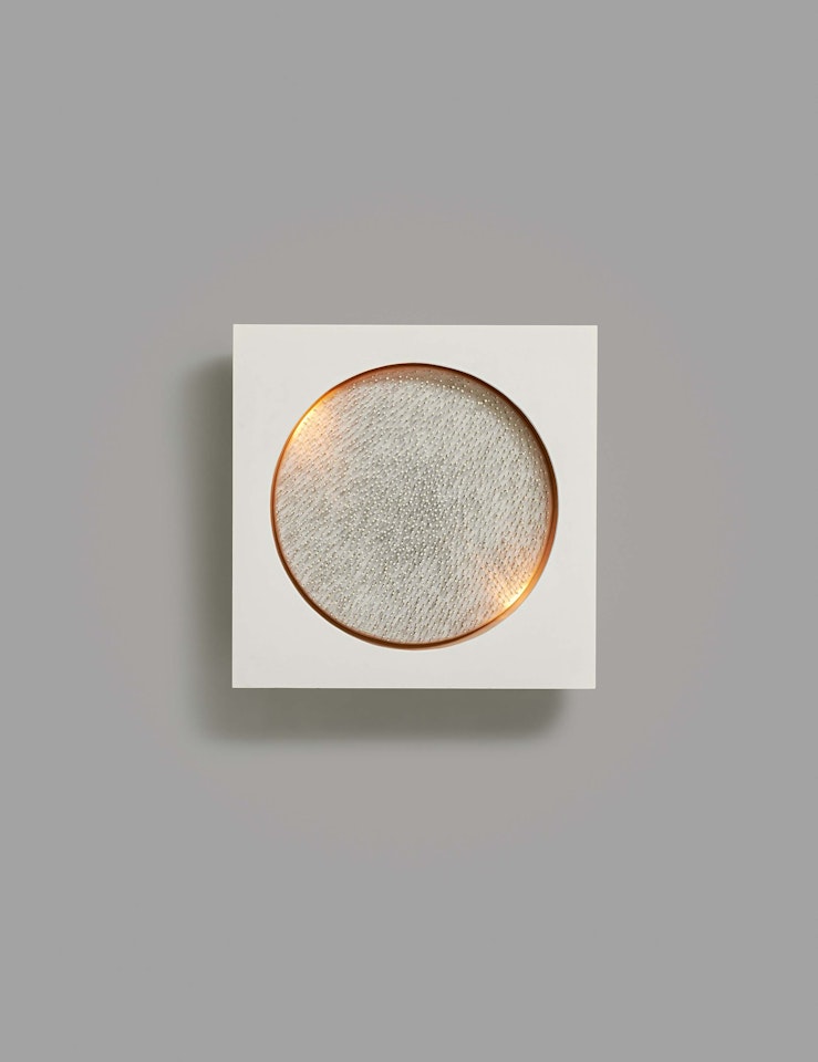 "Lichtscheibe". by Günther Uecker