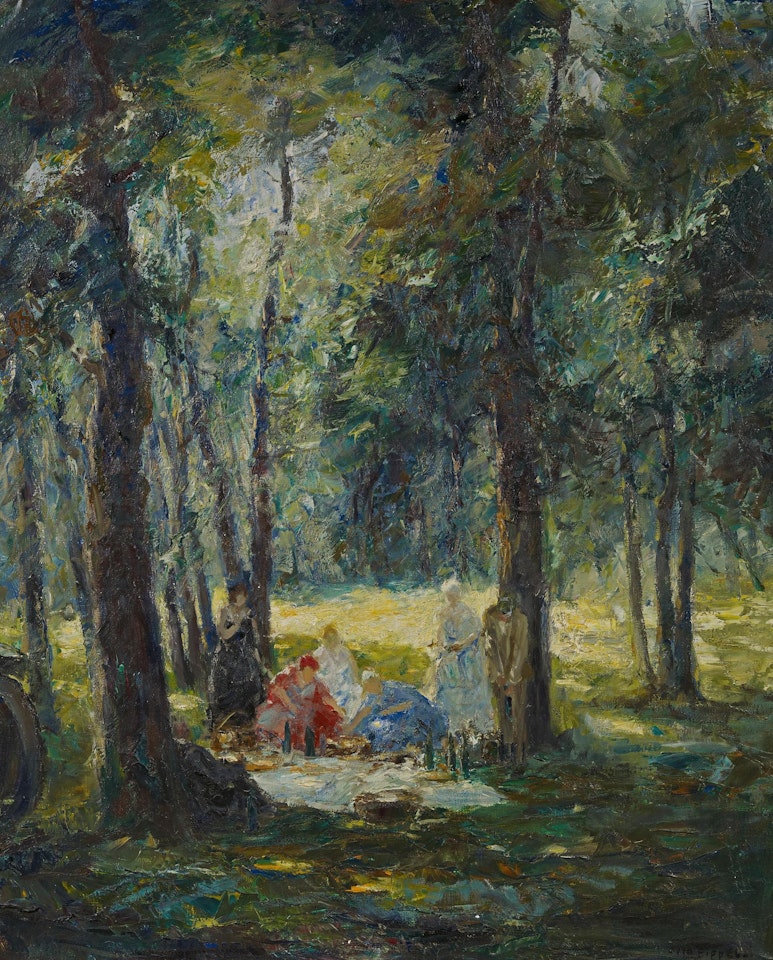 Picnic in the Forest by Otto Pippel