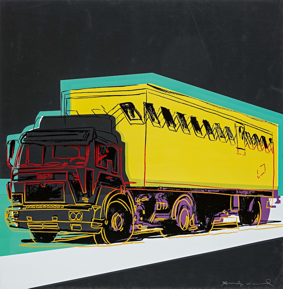 Truck. by Andy Warhol