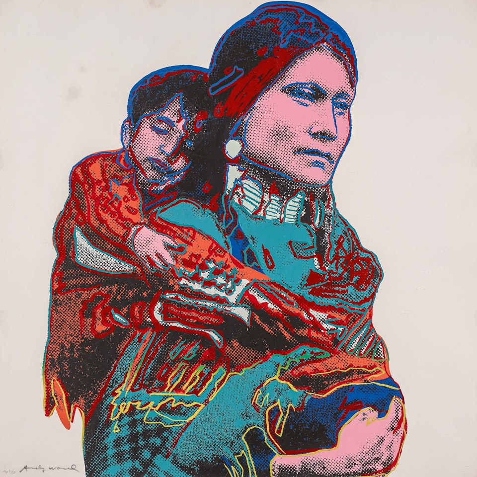 Mother and Child. by Andy Warhol