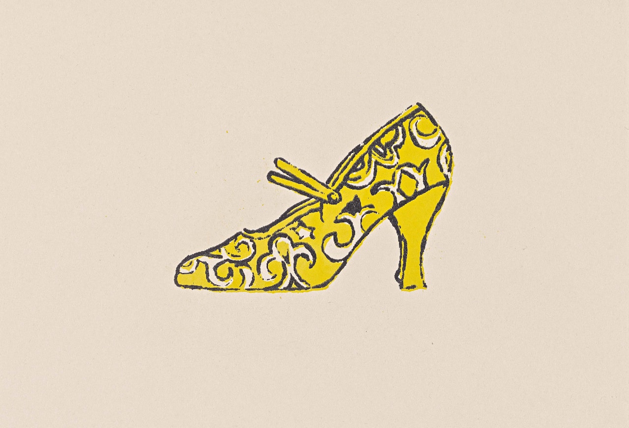 Shoe by Andy Warhol