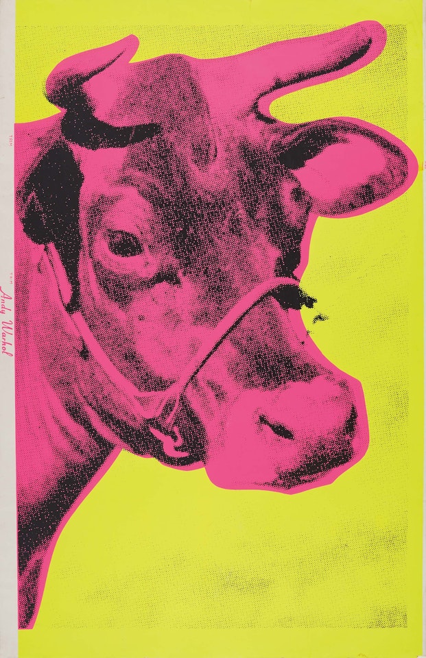 Cow. by Andy Warhol