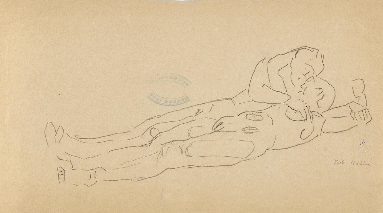 Study for "Love" by Ferdinand Hodler