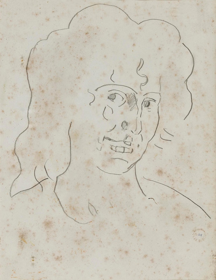 Study for "Portrait of Giulia Leonardi (Italian)" by Ferdinand Hodler