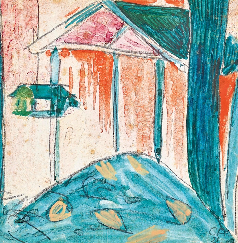 Red House by Cuno Amiet