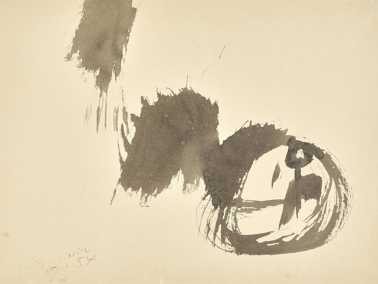 Untitled by Julius Bissier