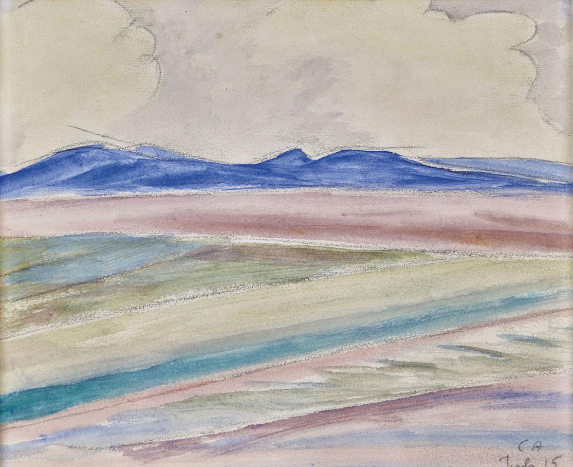 Wide landscape by Cuno Amiet