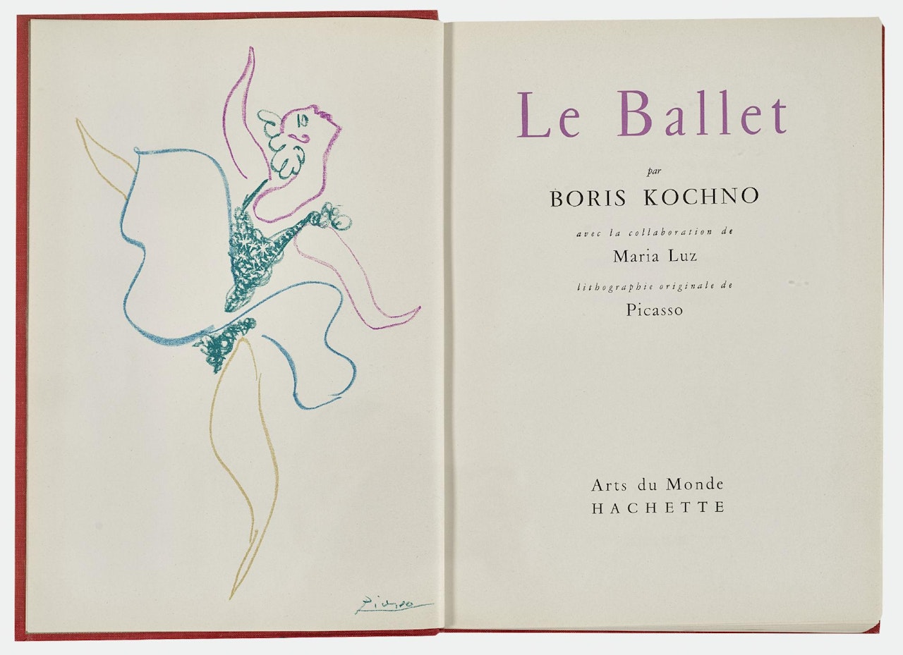 "Le Ballet en France du quinzième siècle à nos jours" by Pablo Picasso