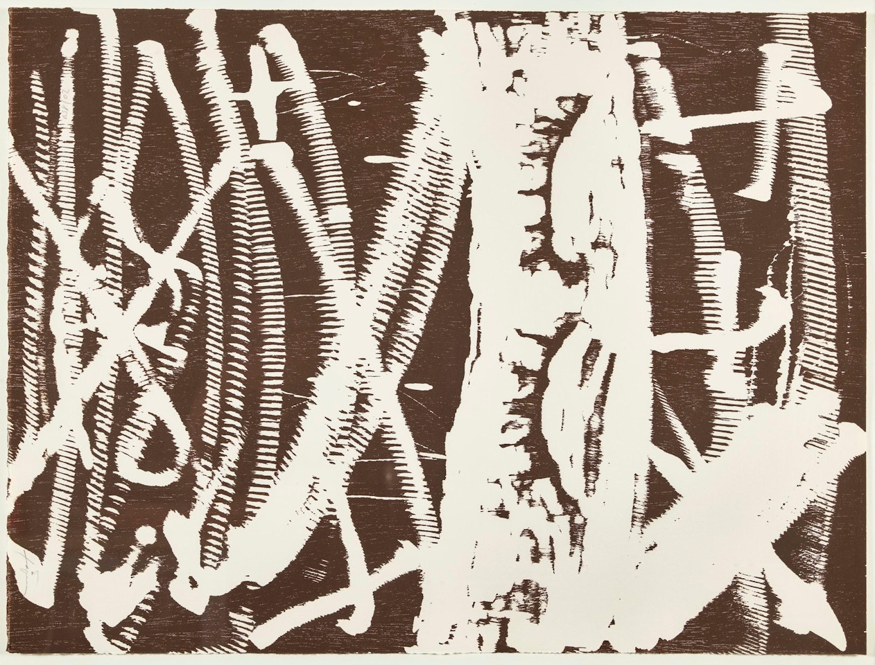 Untitled by Antoni Tapies